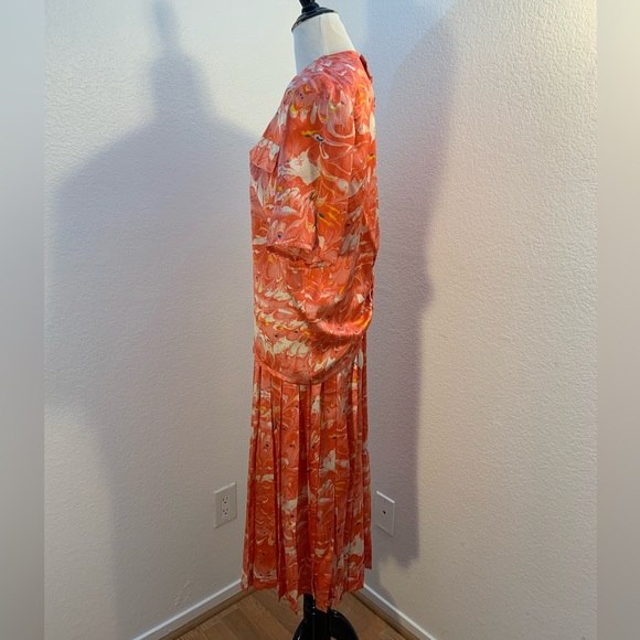 🌹New Listing🌹EUC Vintage 80s Il Baco Da Seta Silk Blouse & Skirt - Rome, Italy - Picture 4 of 7